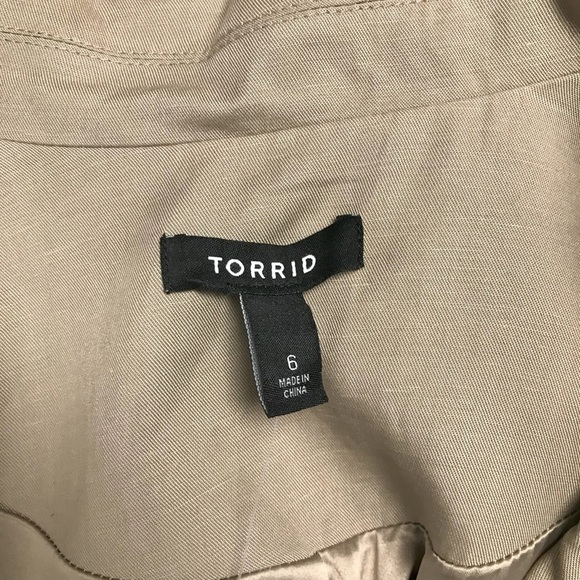 Torrid Studio Linen Blazer - NEW -Size 30 (6) - Picture 5 of 5
